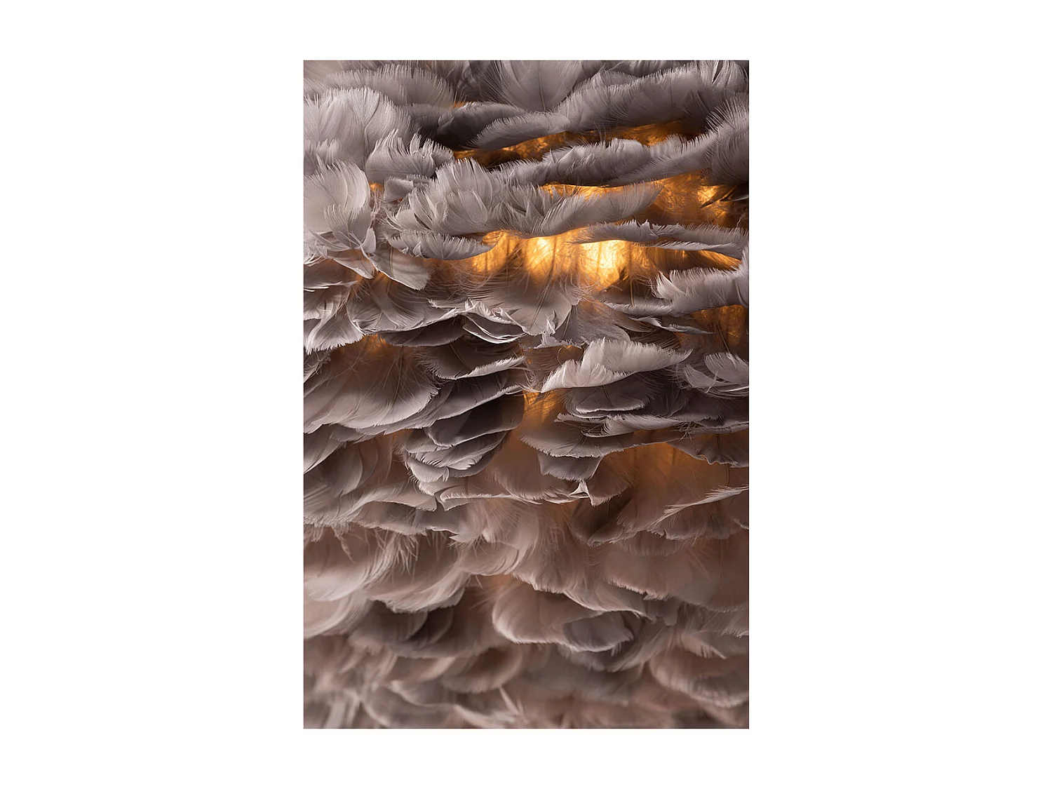 Nicola éclairage lampe pendentif 75x75x36cm gris.