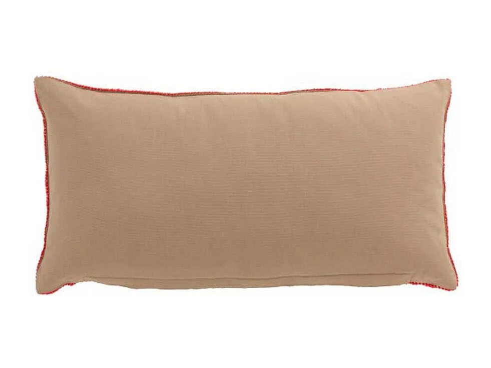 Cuscino rettangolare in tessuto naturale 64x34x5cm