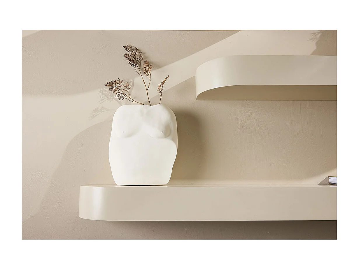 Lot de 3 Étagères Design "Glow" 135cm Beige