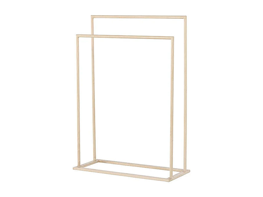 Portant à Vêtements Double "Alva" 100cm Naturel