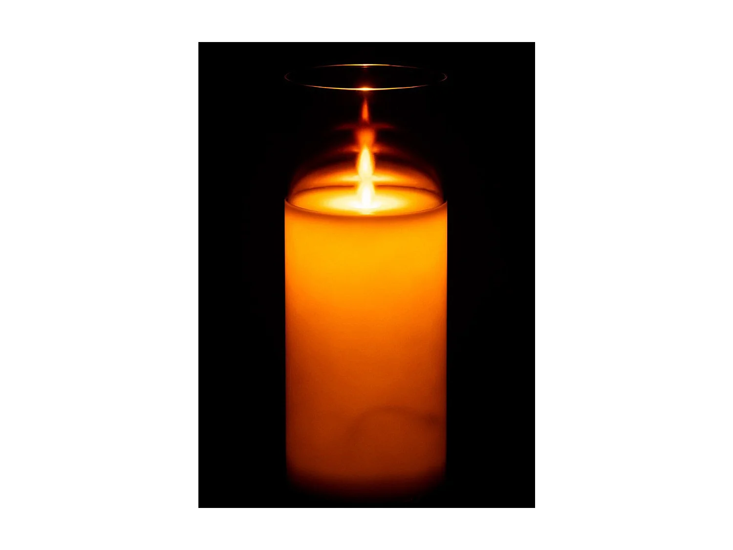 Lampe à Poser Led "Brillante" 20cm Marron