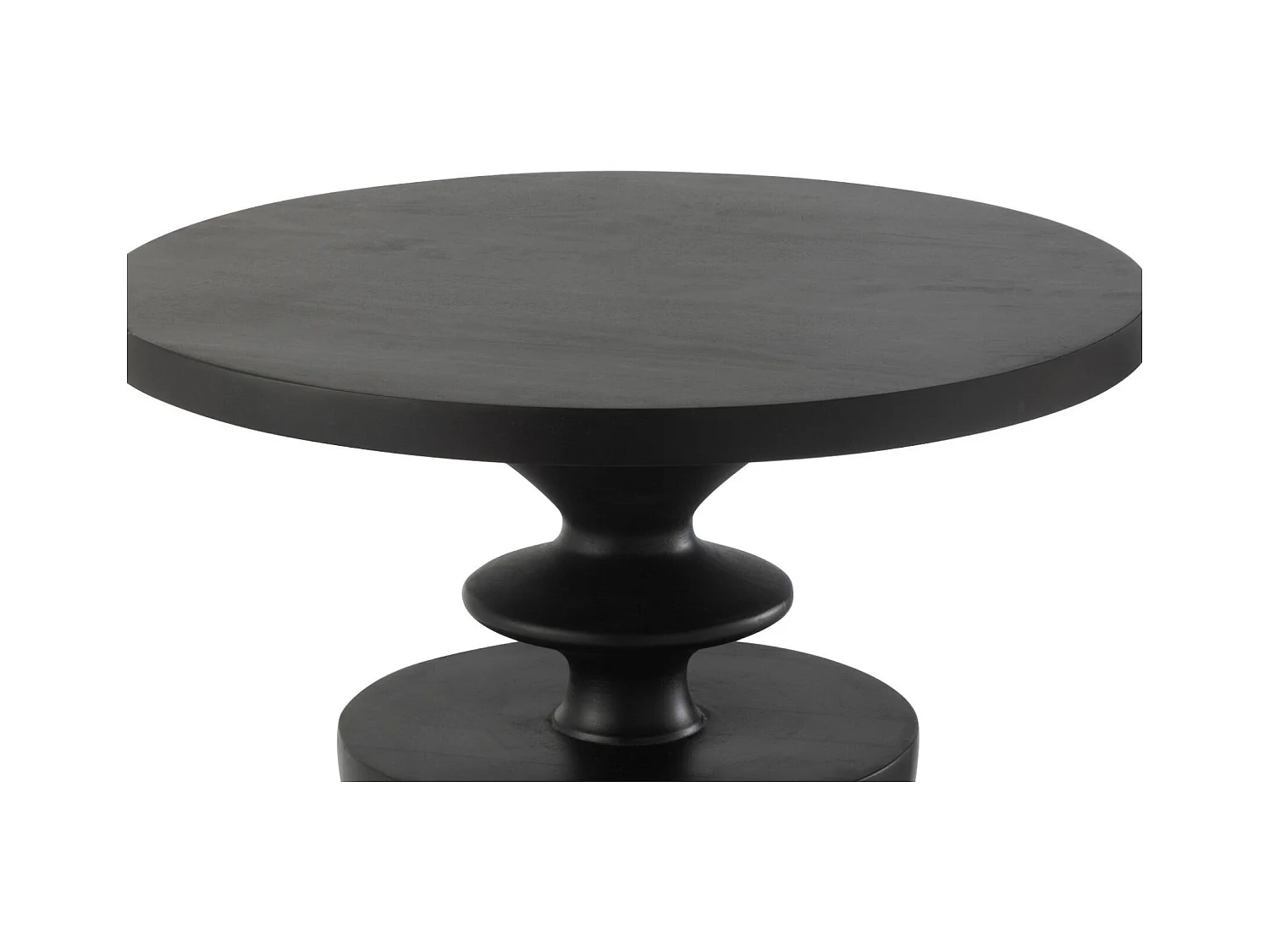 Mesa auxiliar de madera de mango