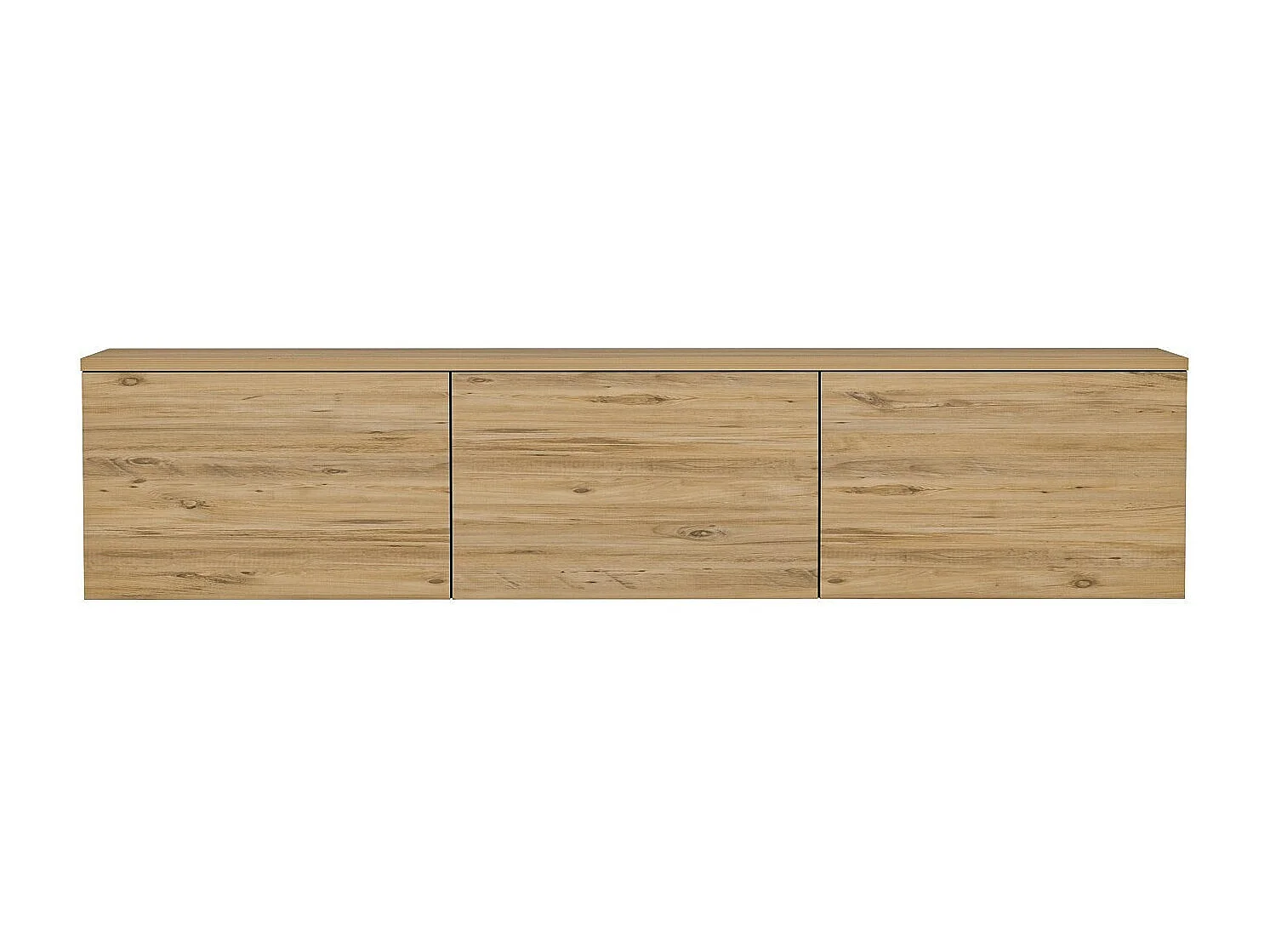 Mobile TV – 160 cm x 35 cm x 32 cm – Pino Atlantico – Pannello di particelle rivestito in melaminico