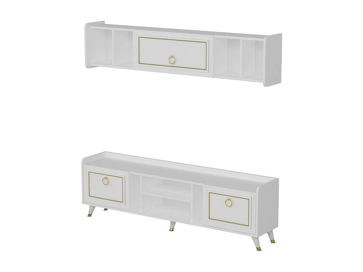 Mobile TV - Alya - Bianco Oro