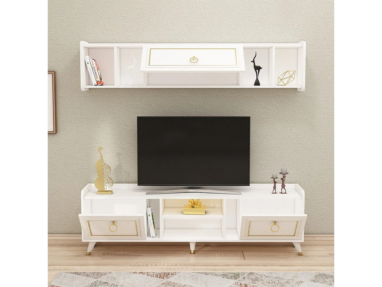 Mobile TV - Alya - Bianco Oro