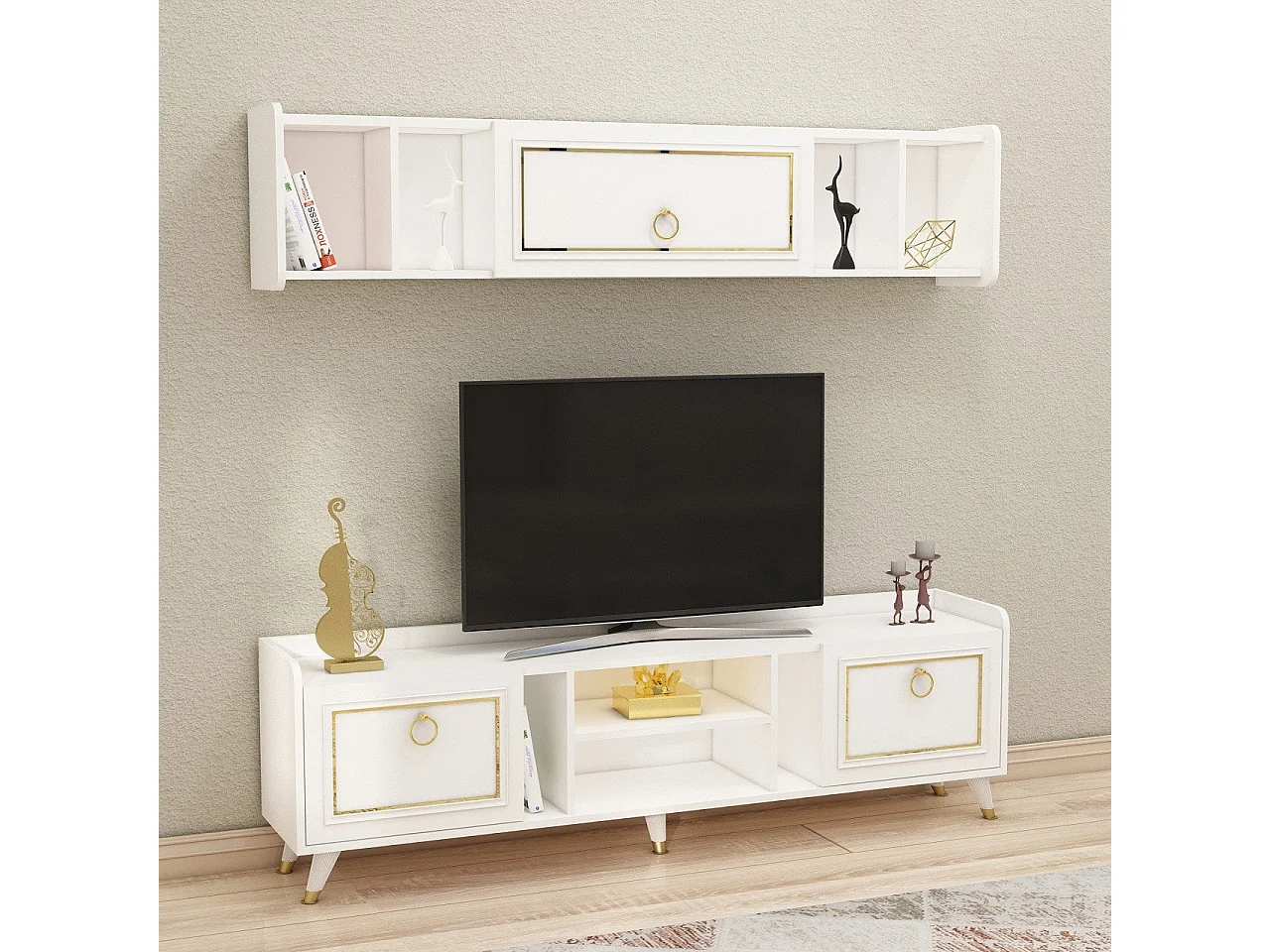 Mobile TV - Alya - Bianco Oro