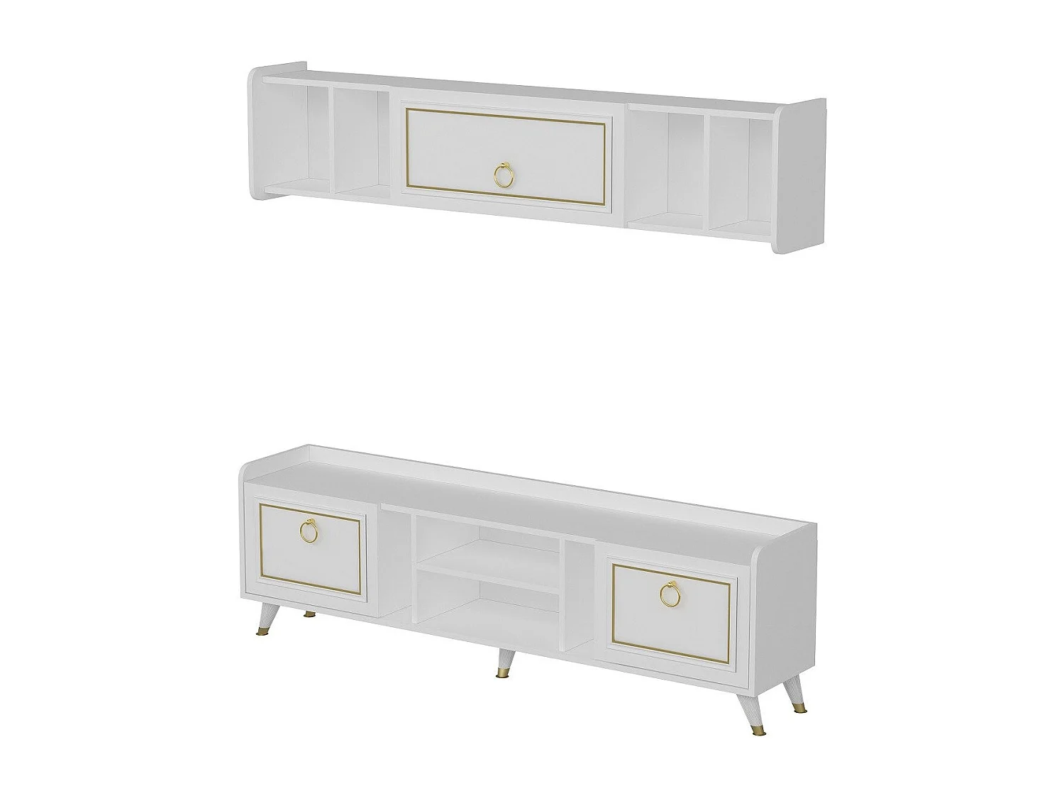 Mobile TV - Alya - Bianco Oro