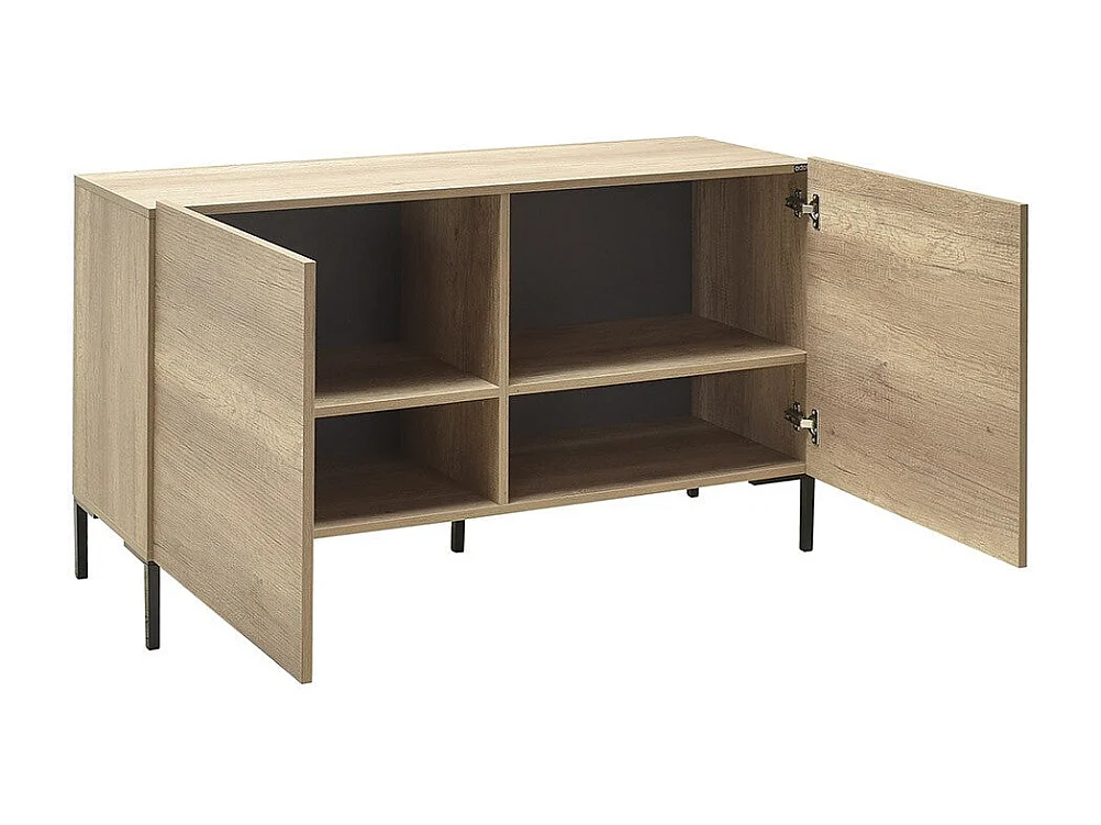 Suporte para TV Cleo em Taupe – Móvel Moderno de 120 x 70 x 43 cm