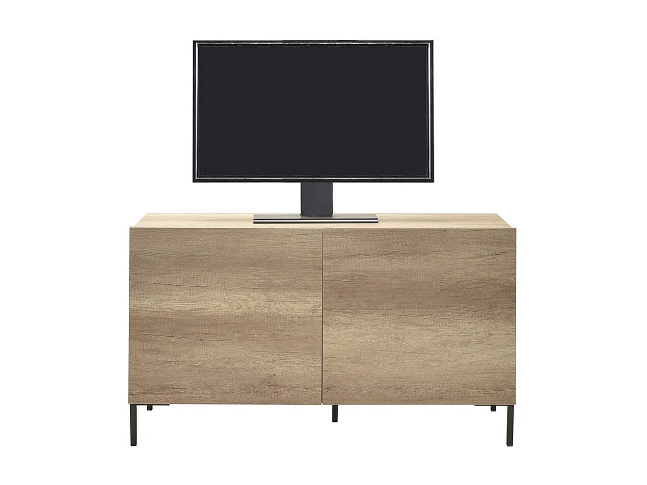 Suporte para TV Cleo em Taupe – Móvel Moderno de 120 x 70 x 43 cm