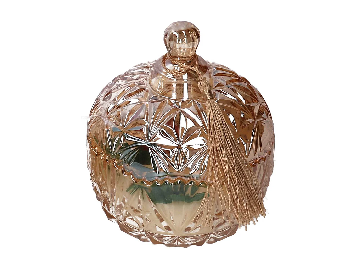 Candela profumata Risveglio di Primavera in vetro cm 24x13h8