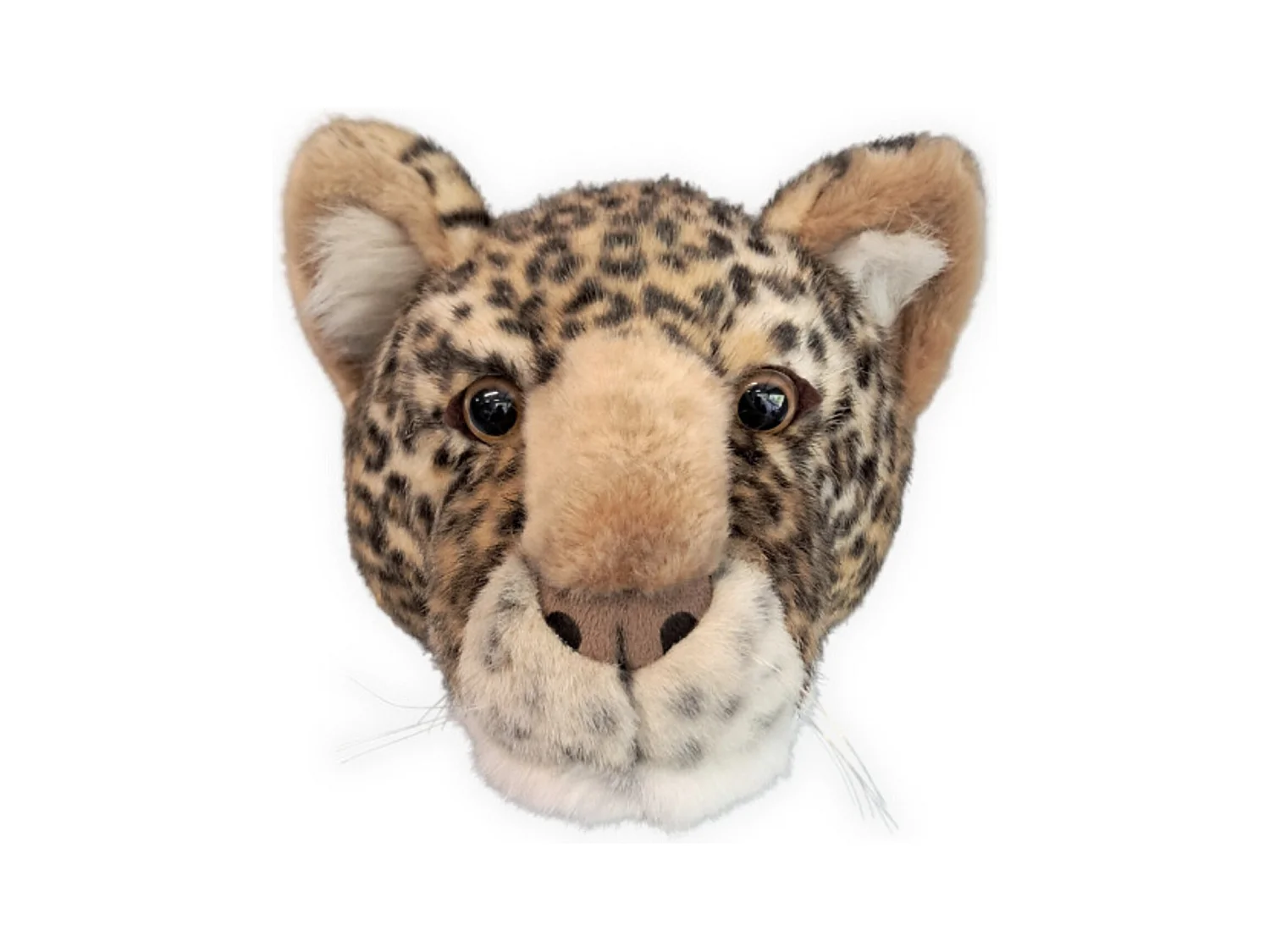 Peluche trophée léopard Charlie en polyester collection Savane