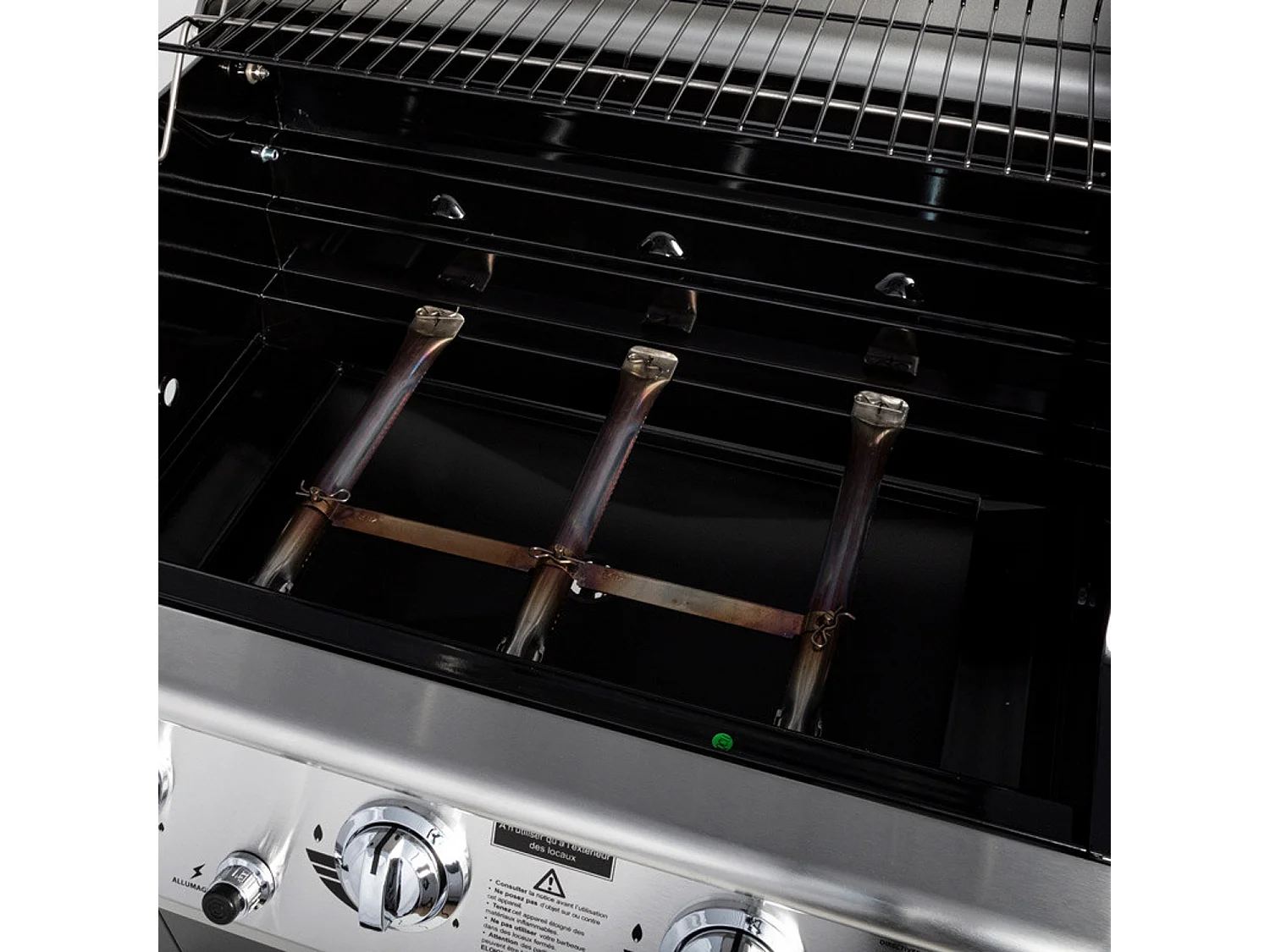 Barbecue au gaz BALTIMORE - 3 brûleurs 10,5kW + réchaud - SOMAGIC