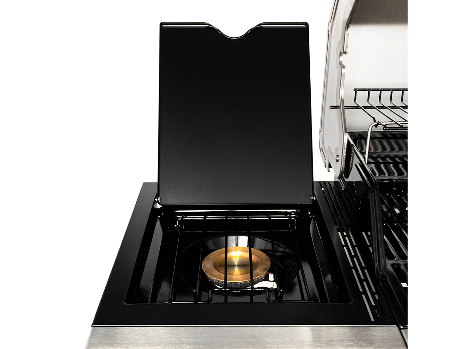 Barbecue au gaz BALTIMORE - 3 brûleurs 10,5kW + réchaud - SOMAGIC