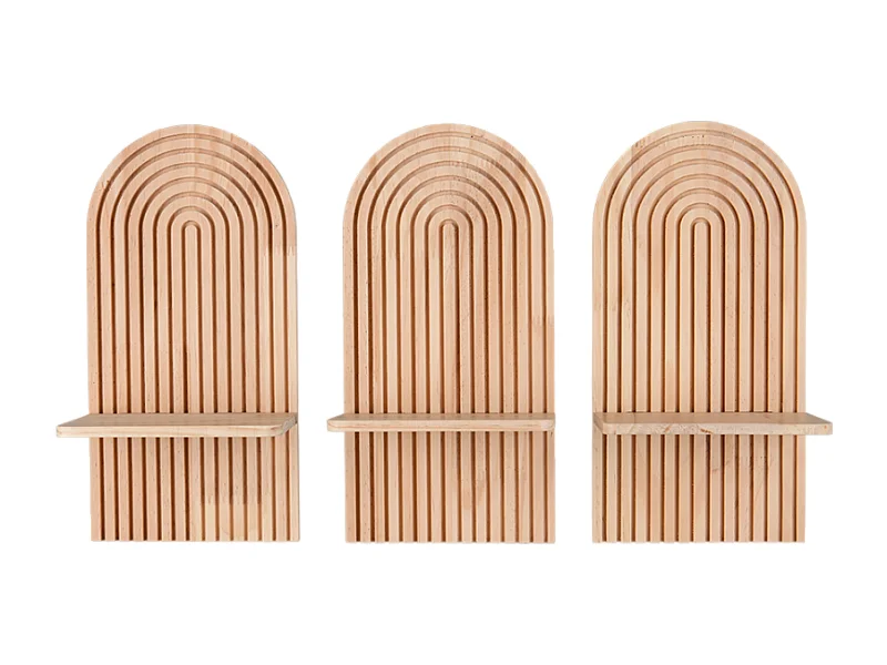 Étagères murales ELEA, lot de 3