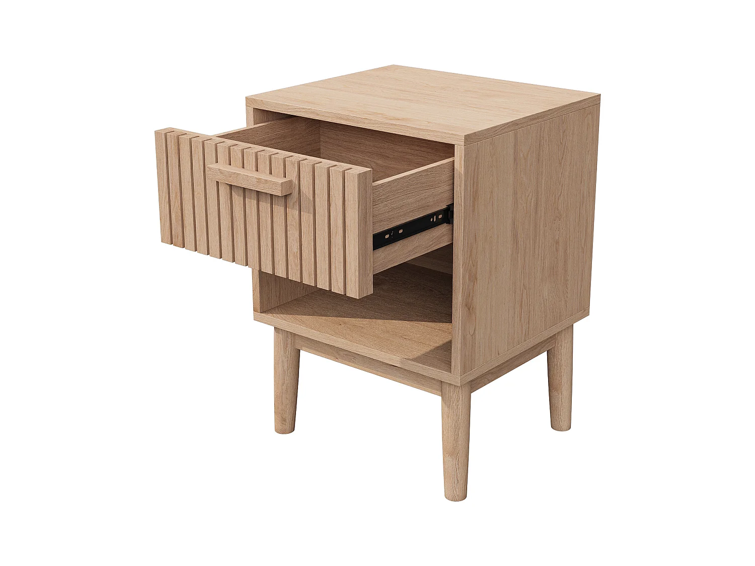 2er-Set Nachttische, moderner böhmischer Nachttisch mit 1 Schublade für Schlafzimmer, Wohnzimmer
