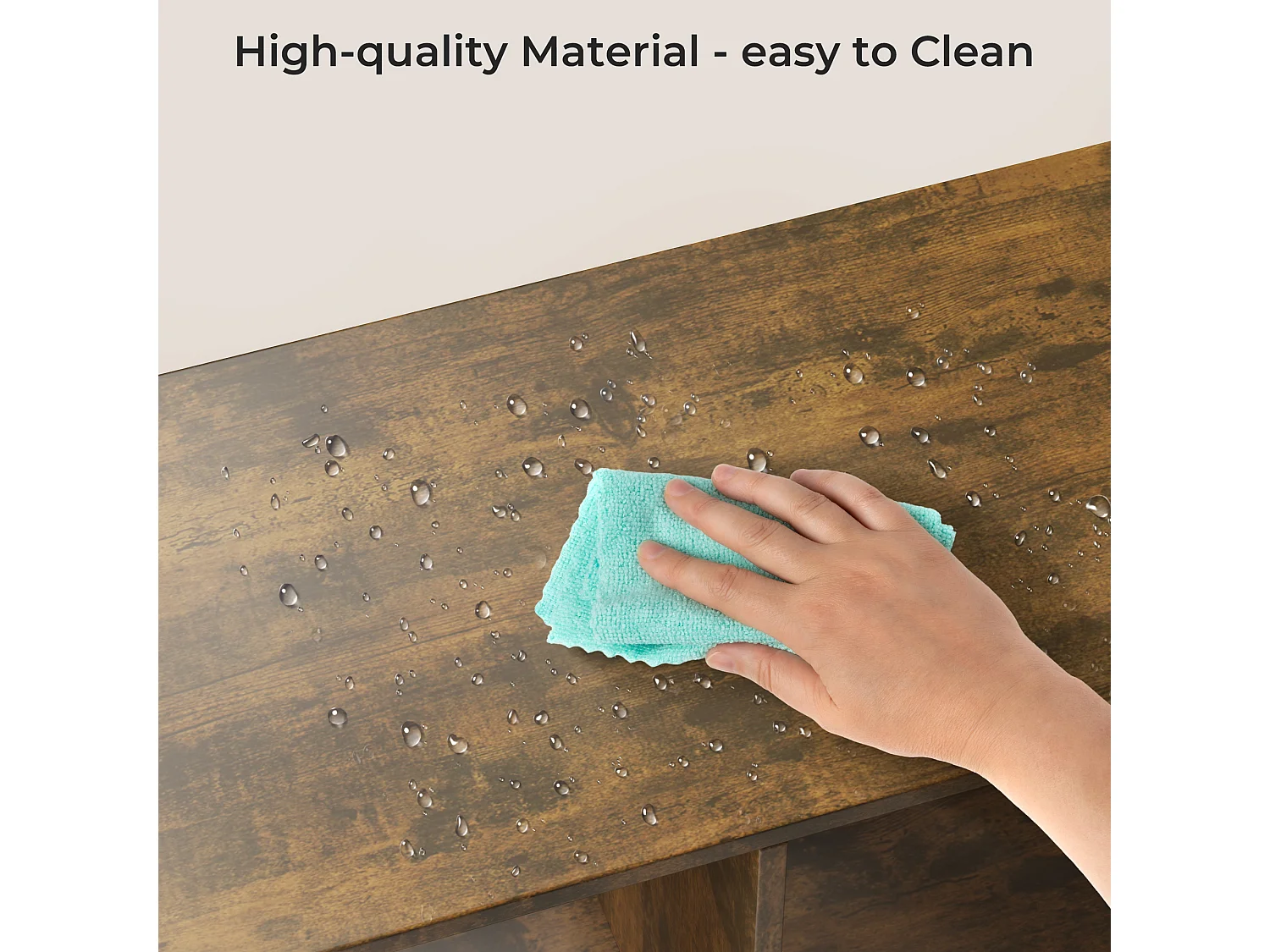 Bibliothèque Séparation 9 Cases Imitation Chêne Et Acier Marron