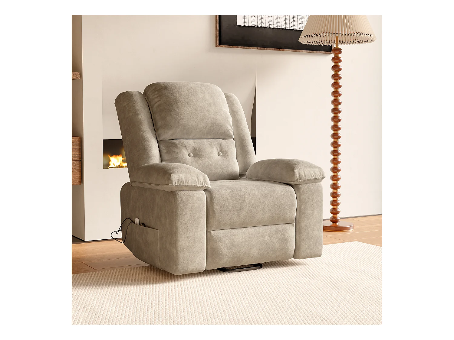 Fauteuil Luxe De Relaxation Et Massage Électrique