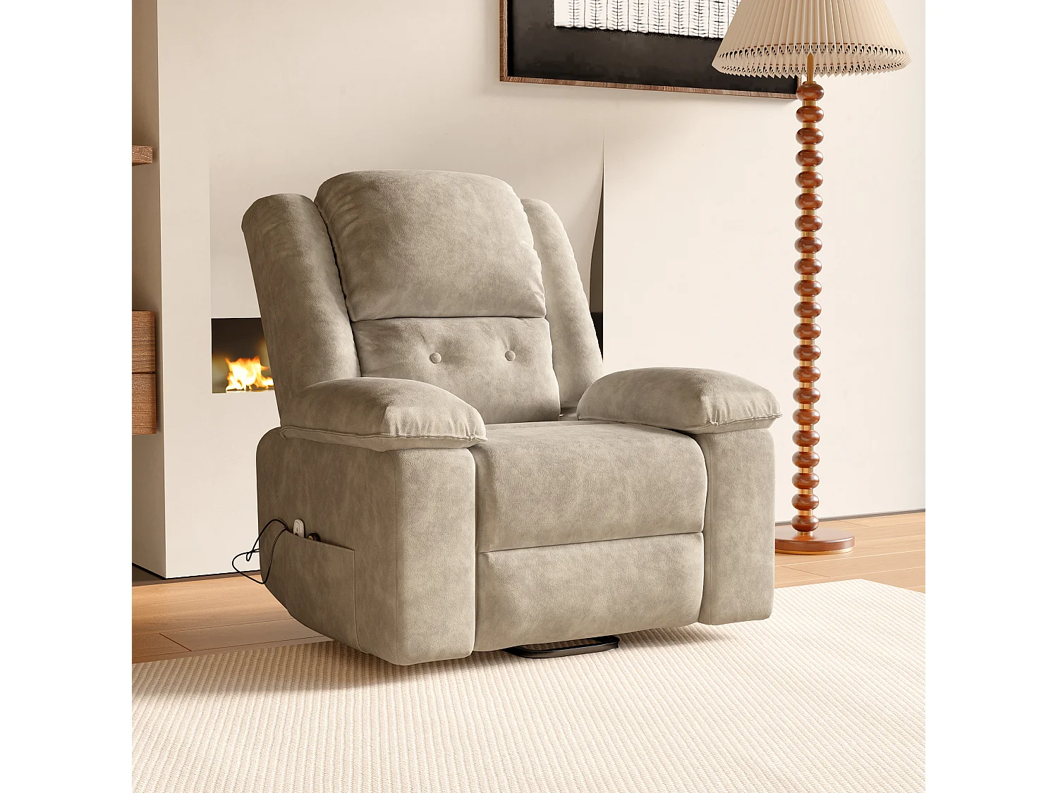 Fauteuil Luxe De Relaxation Et Massage Électrique