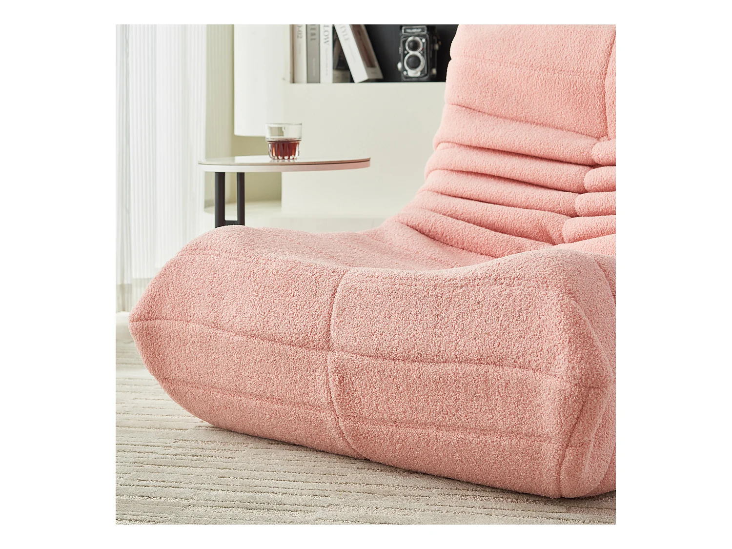 Canapé individuel Chillsessel Fauteuil de canapé paresseux, Rose