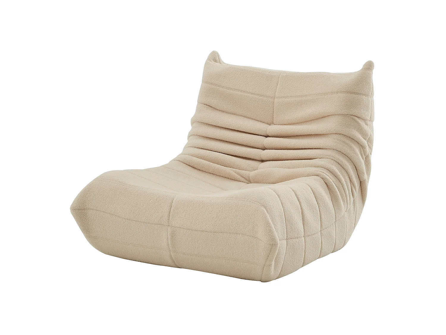Canapé individuel Chillsessel Fauteuil de canapé paresseux, Beige