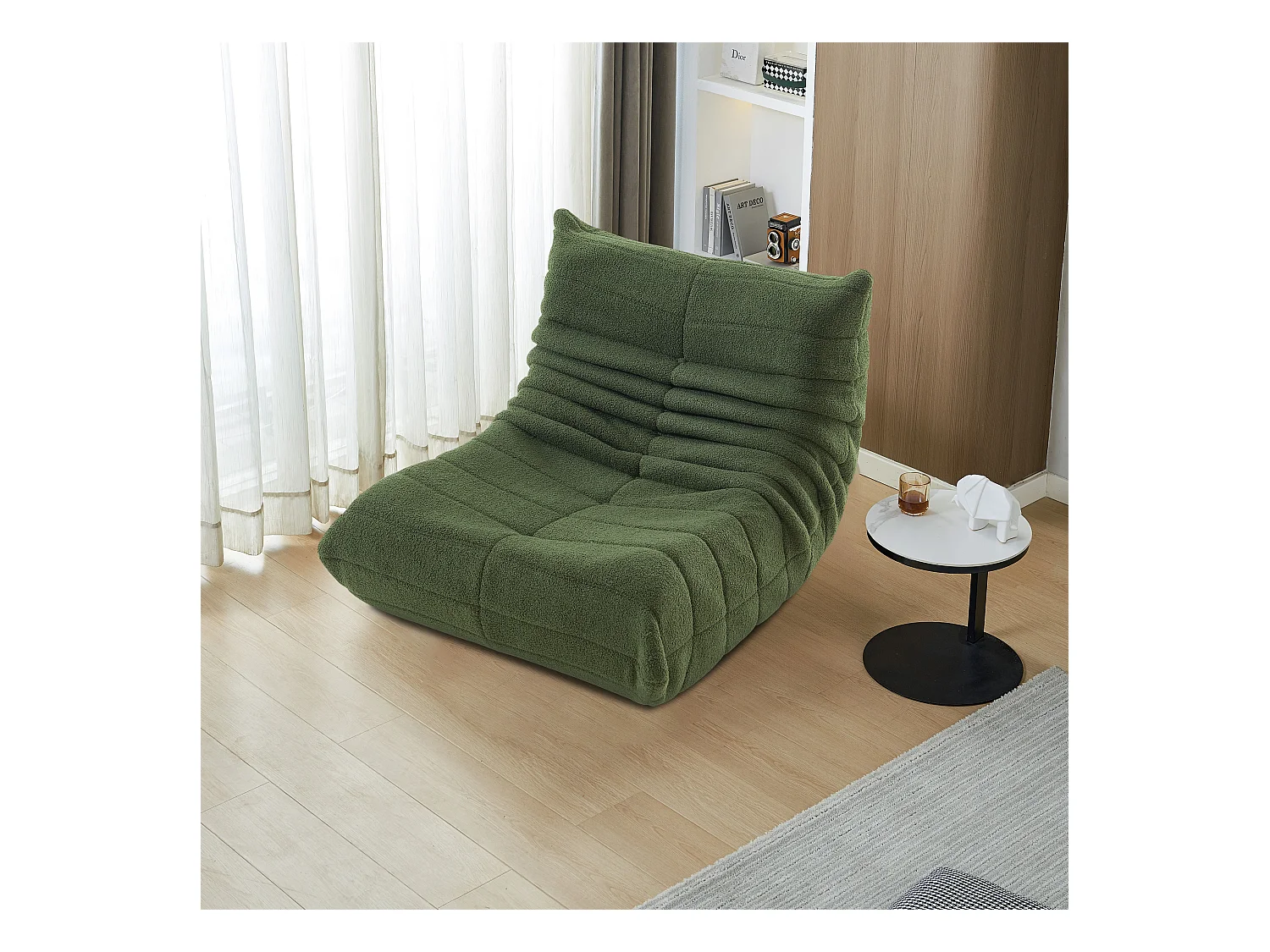 Canapé individuel Chillsessel Fauteuil de canapé paresseux, Vert