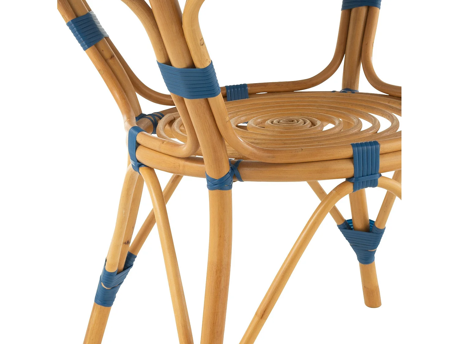 Table ronde parisienne tressée D90 2 places - MONTMARTRE