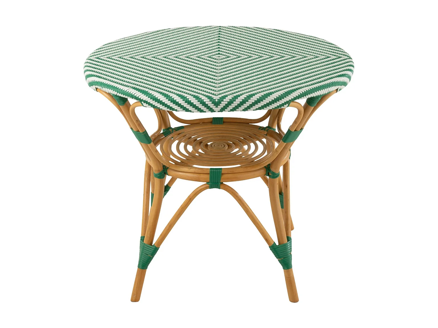 Table ronde parisienne tressée D90 2 places - MONTMARTRE