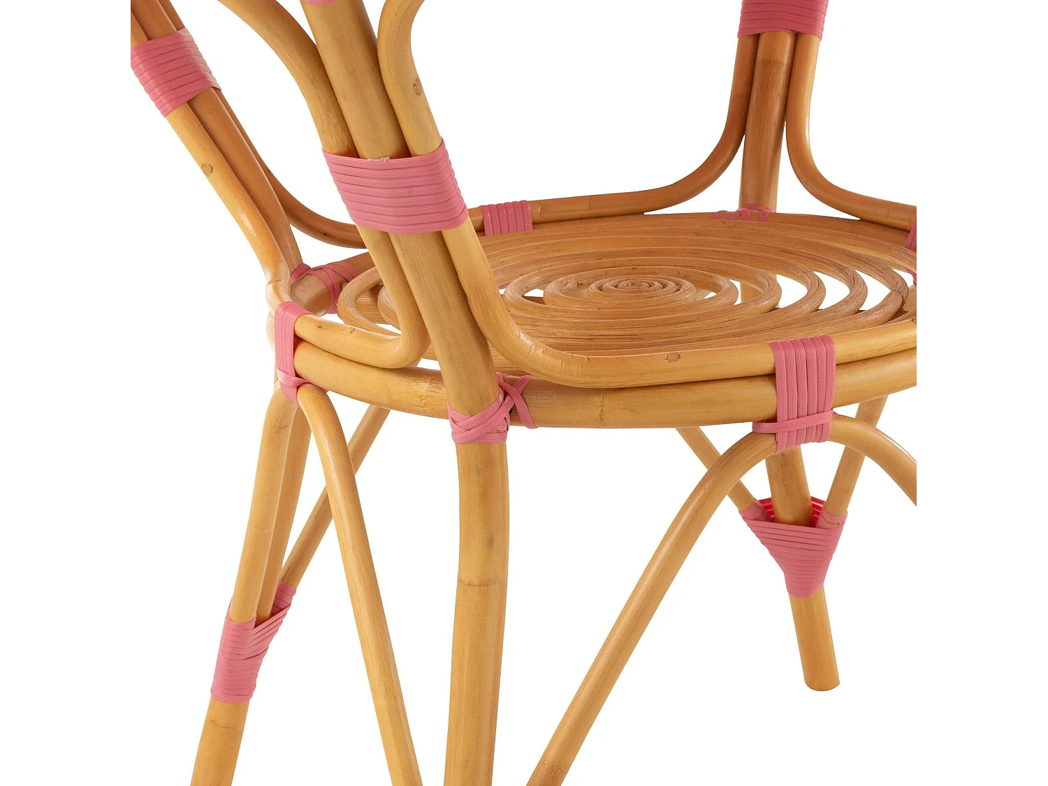 Table ronde parisienne tressée D90 2 places - MONTMARTRE