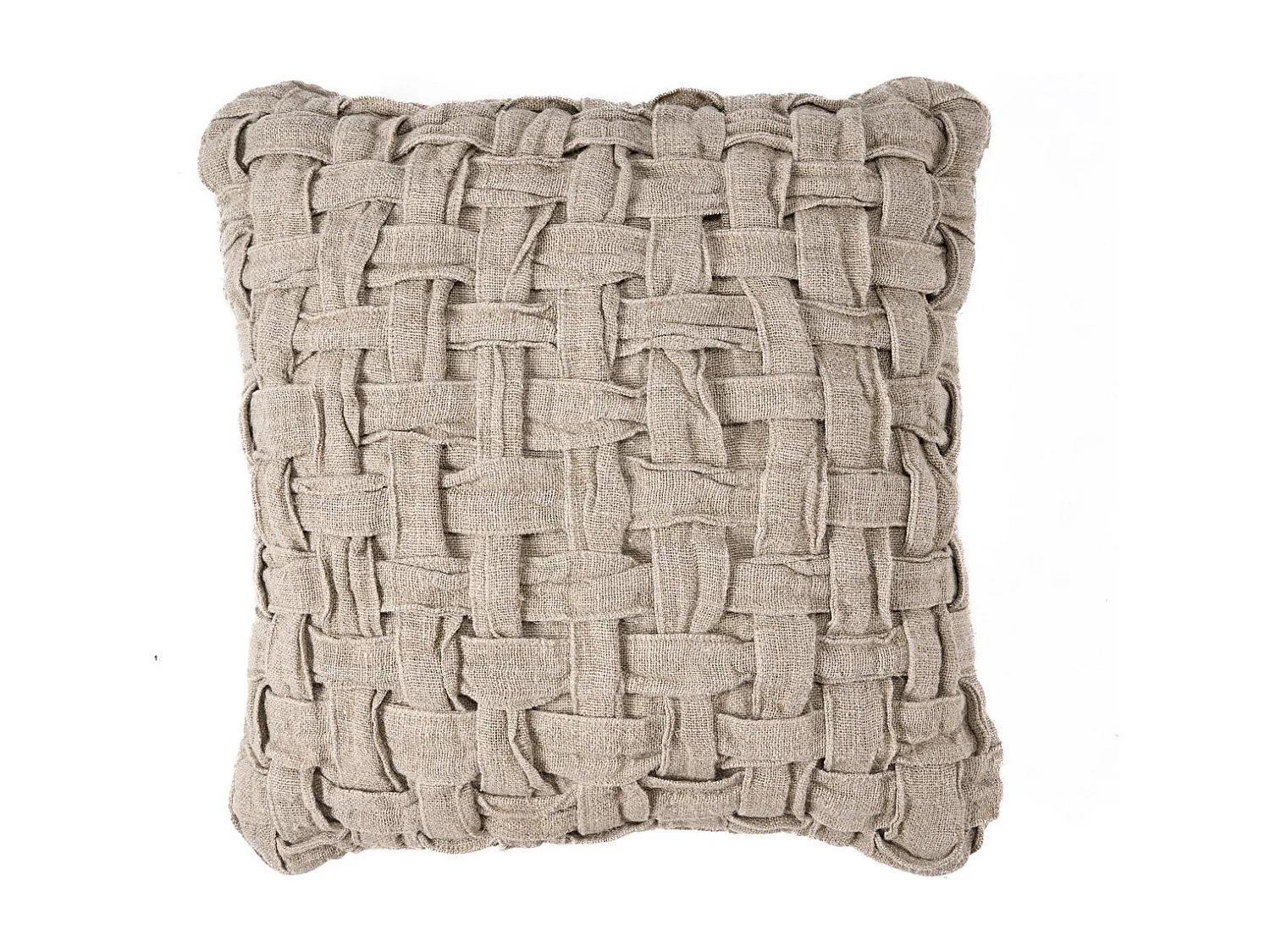 La Housse de Coussin Linen Crosier - Naturel