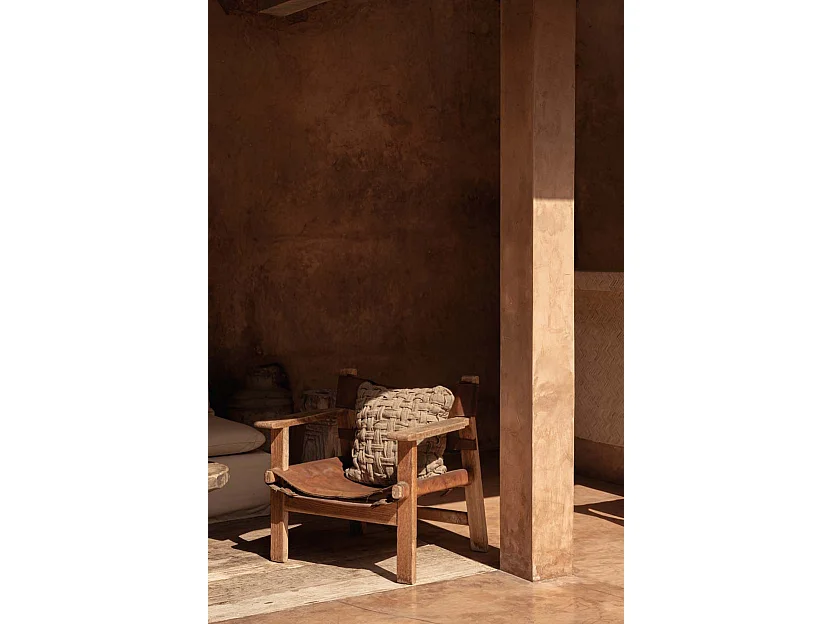 La Housse de Coussin Linen Crosier - Naturel