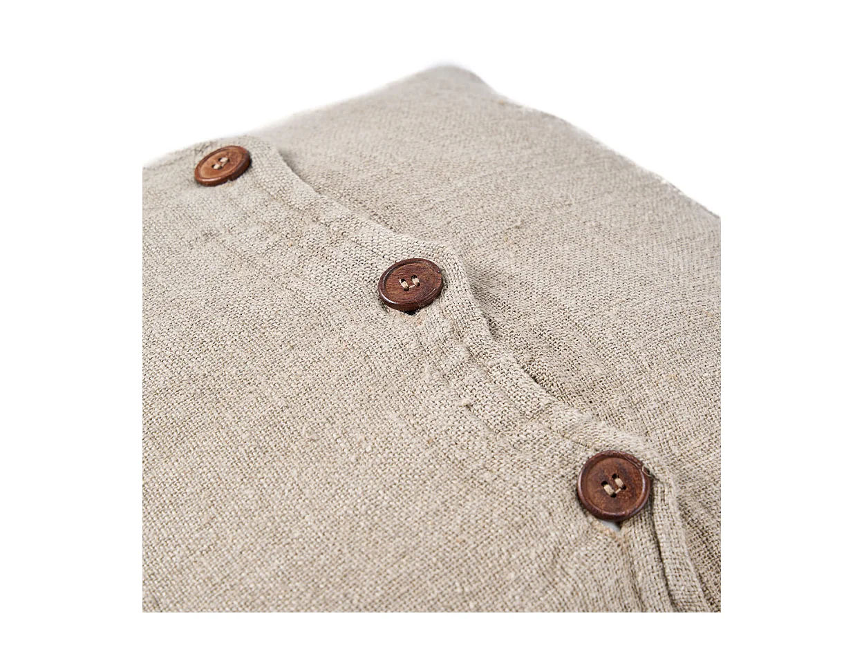 La Funda de Cojín Linen Edit - Natural