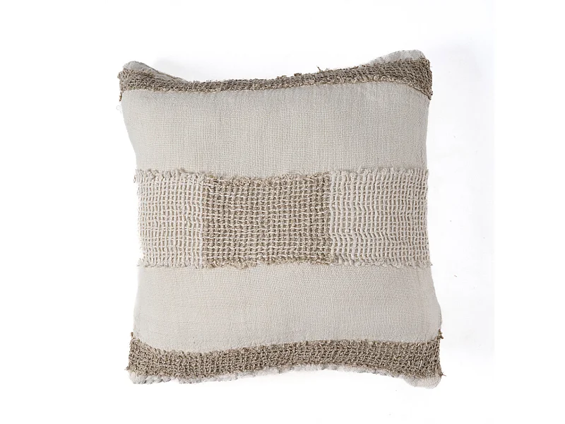 La Housse de Coussin Linen Threads - Naturel