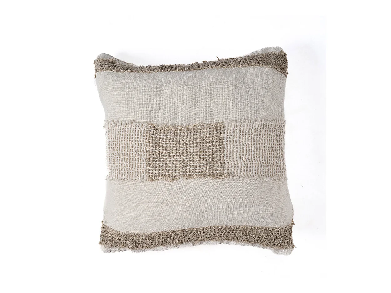 De Linen Threads Kussensloop - Naturel