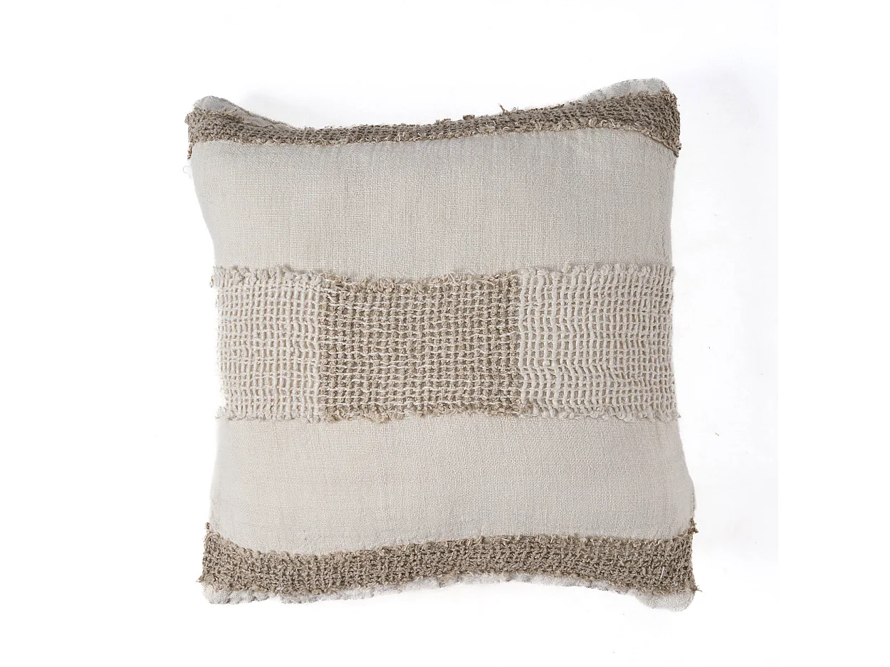 La Housse de Coussin Linen Threads - Naturel