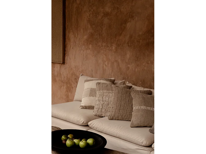 La Housse de Coussin Linen Threads - Naturel