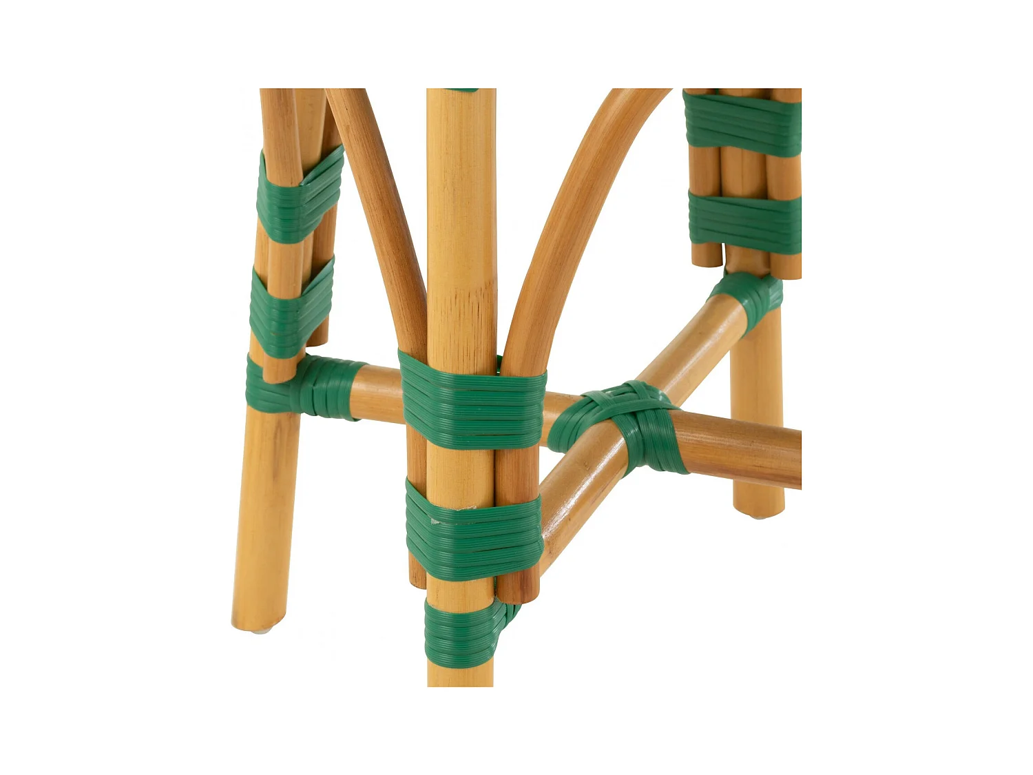 Tabourets parisiens avec assise tressée (lot de 2) - MONTMARTRE