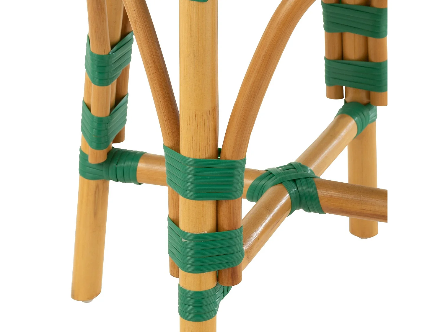 Tabourets parisiens avec assise tressée (lot de 2) - MONTMARTRE