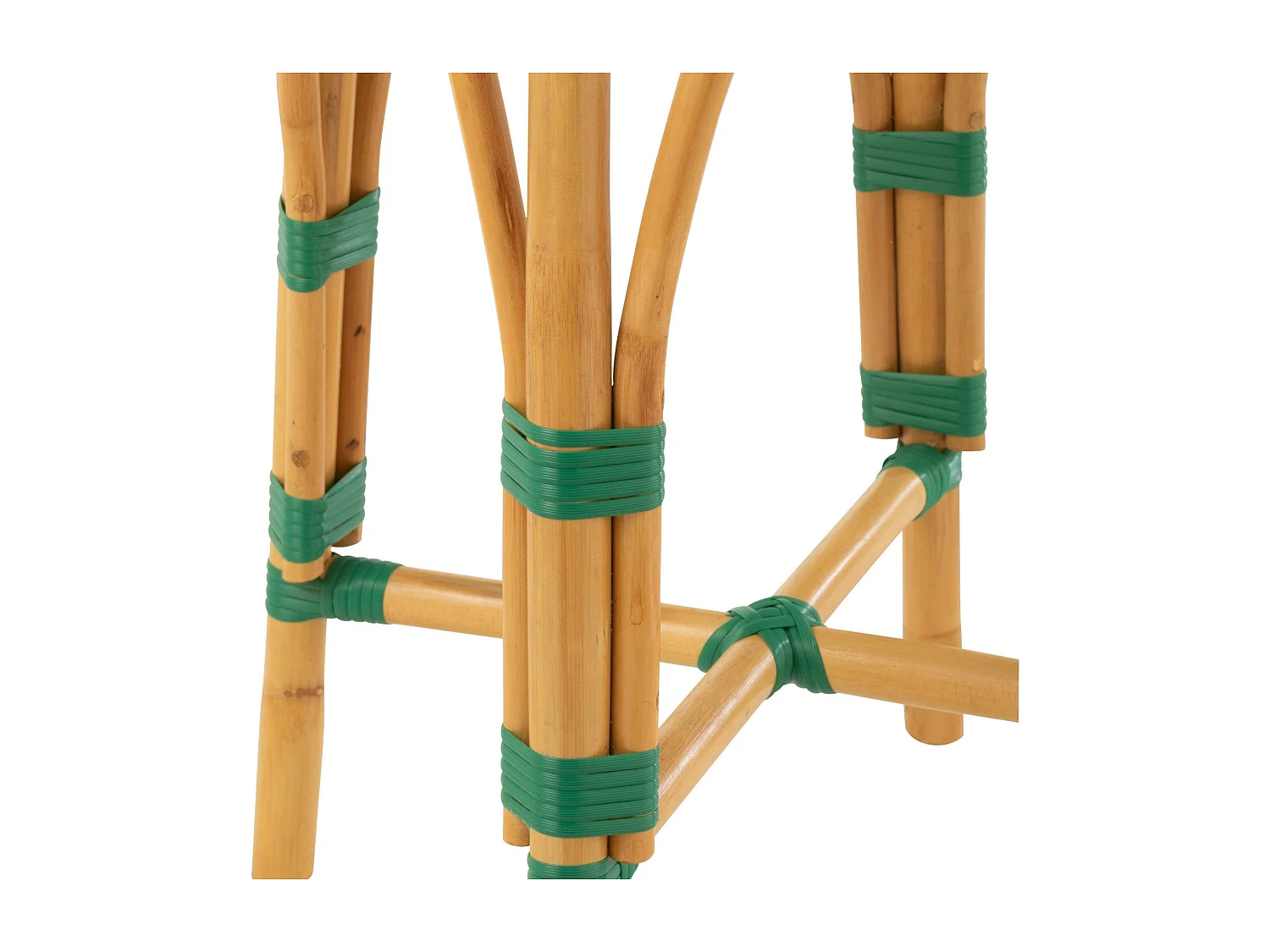 Tabourets de bar parisiens assise tressée (lot de 2) - MONTMARTRE