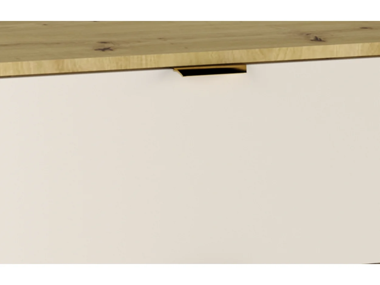 Set da bagno 80 cm Kashmir  / Rovere Noce Mobile con piano + Colonna Orio