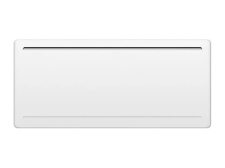 Radiateur électrique fixe a inertie seche céramique 2000W OCEANIC Rubis - Design galbé - Blanc - NF