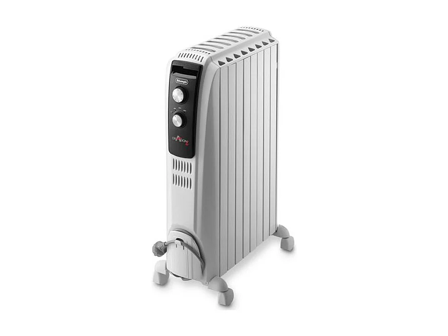 RADIATEUR BAIN D'HUILE - Dragon 4 - 2000 W - 8 éléments - Blanc DELONGHI - TRD40820