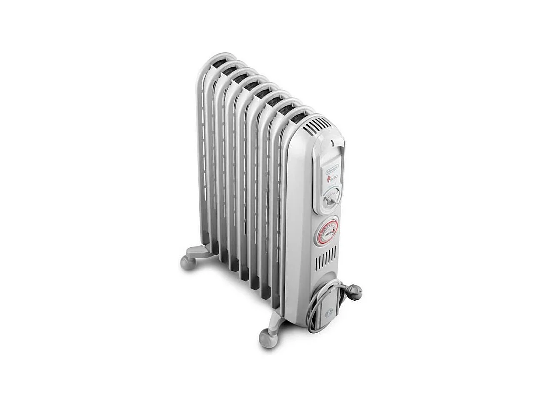 Radiateur bain d'huille VENTO DELONGHI - 1800W - 3 allures de chauffe - Technologie Real Energy -Effet Venturi -Batterie perform