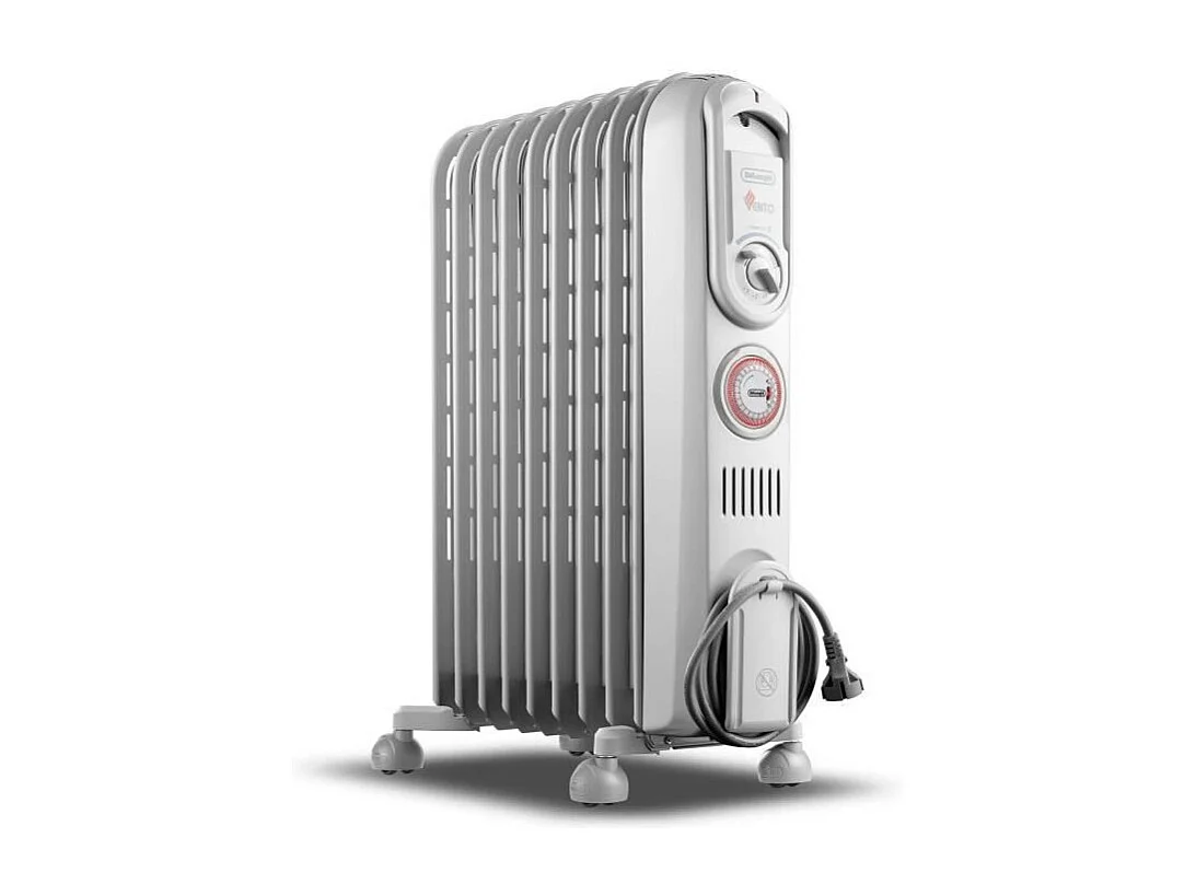 Ölbadheizkörper VENTO DELONGHI - 1800W - 3 Heizstufen - Real Energy Technologie