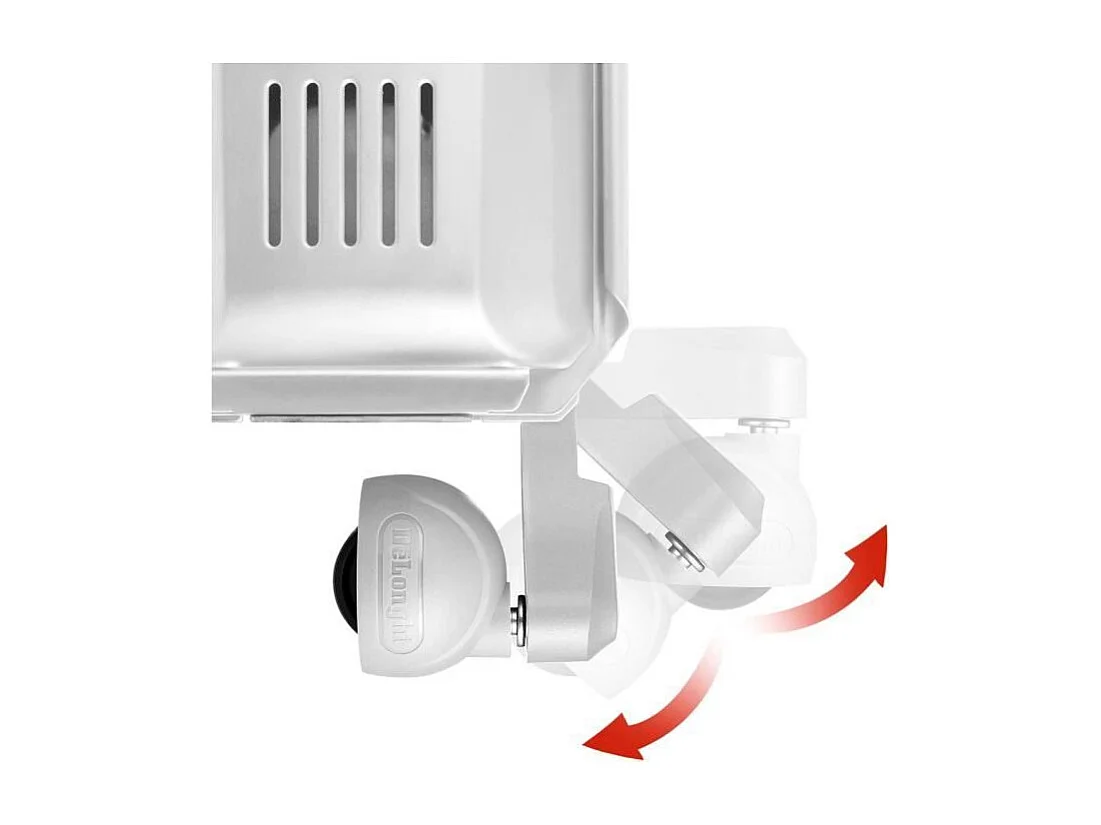 Ölbadheizkörper VENTO DELONGHI - 1800W - 3 Heizstufen - Real Energy Technologie