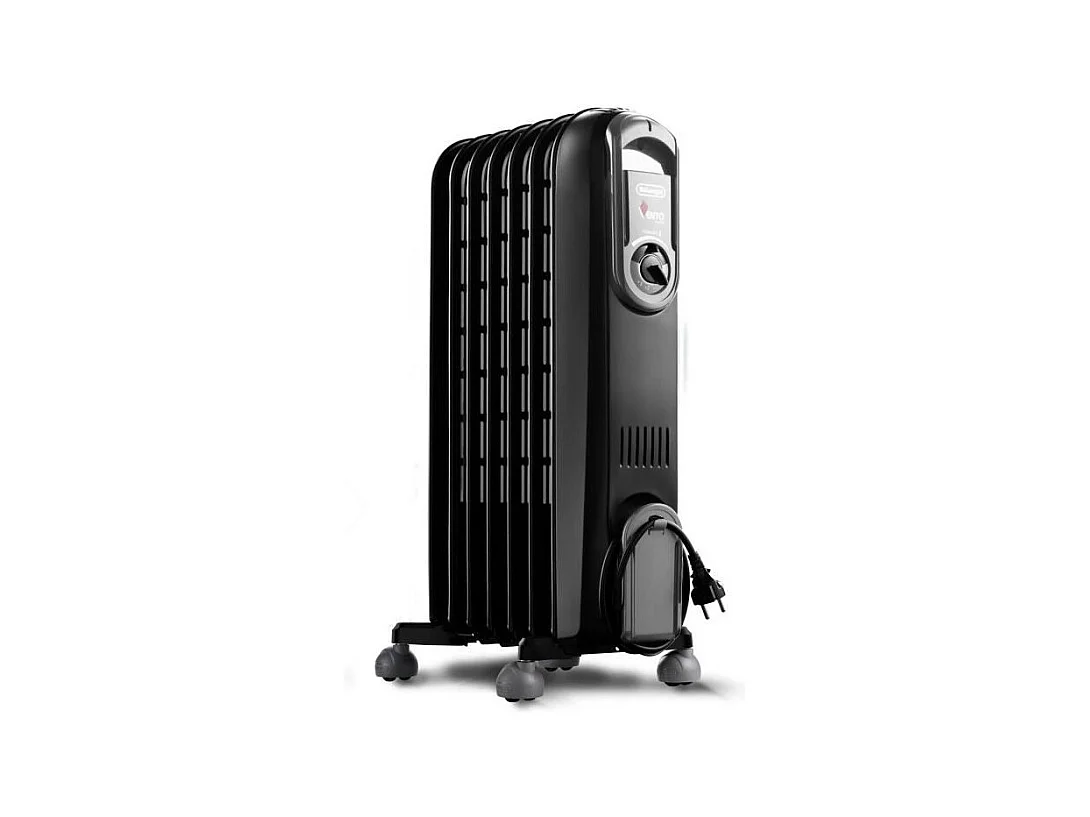 Delonghi Radiateur à bain d'huile 1500w noir - V550715.BG