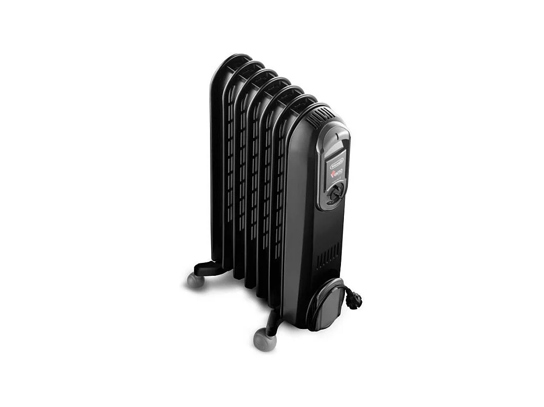 Delonghi Radiateur à bain d'huile 1500w noir - V550715.BG