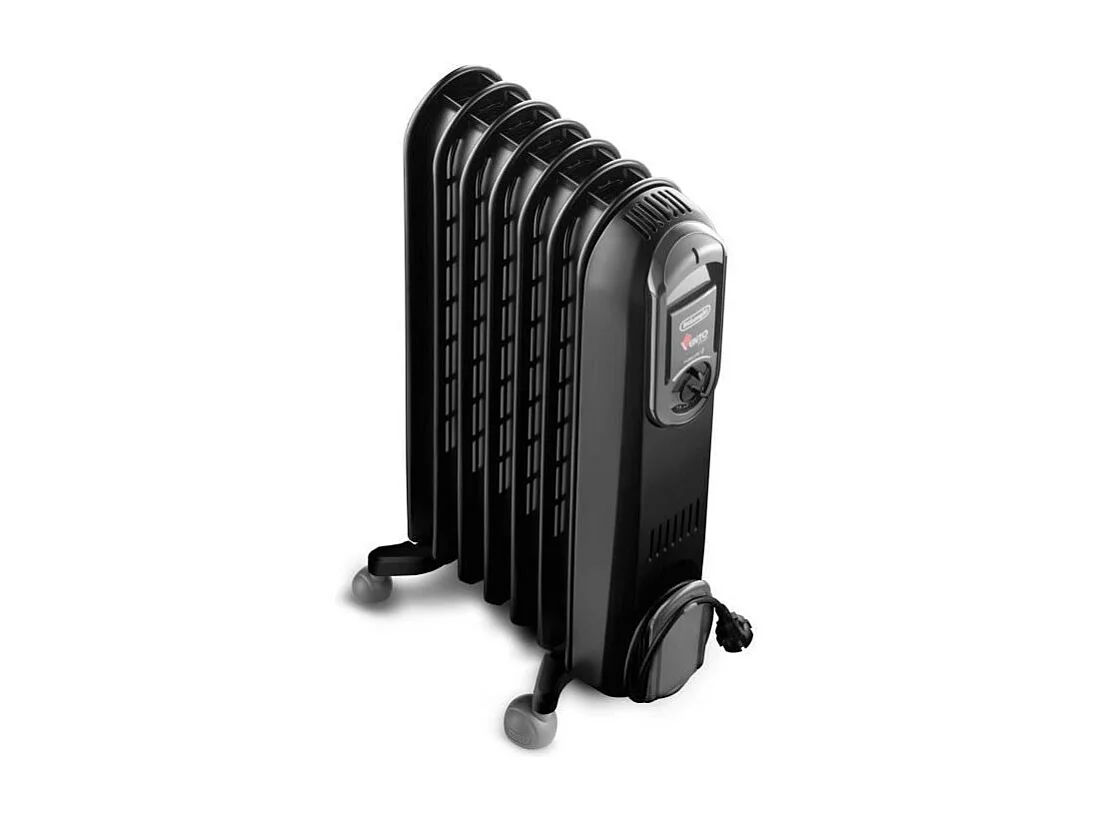 Delonghi Radiateur à bain d'huile 1500w noir - V550715.BG