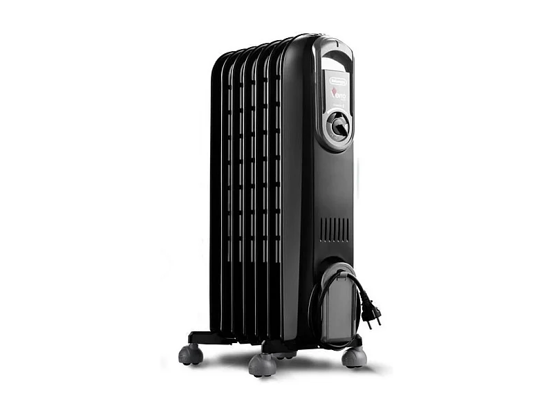 Delonghi Radiateur à bain d'huile 1500w noir - V550715.BG
