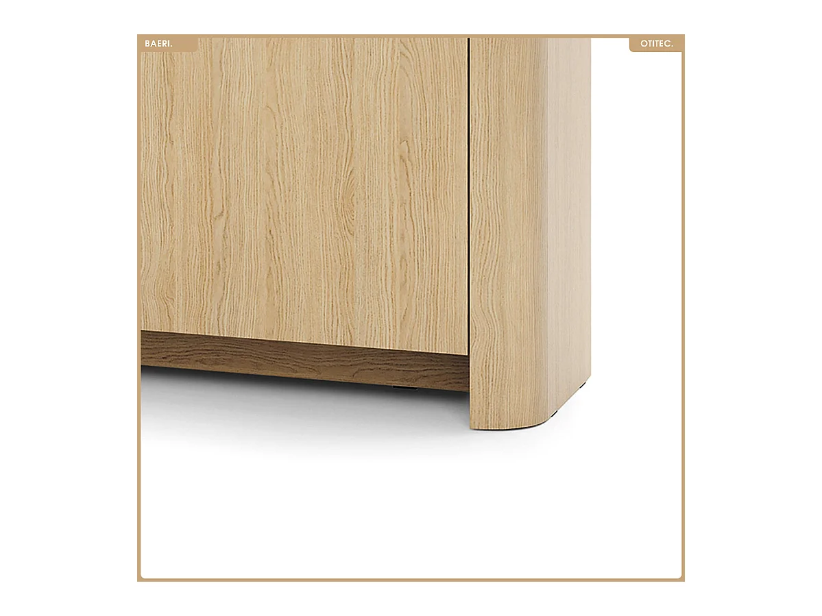 Table de chevet - L.58 x H.52 x P.39 cm - BAERI