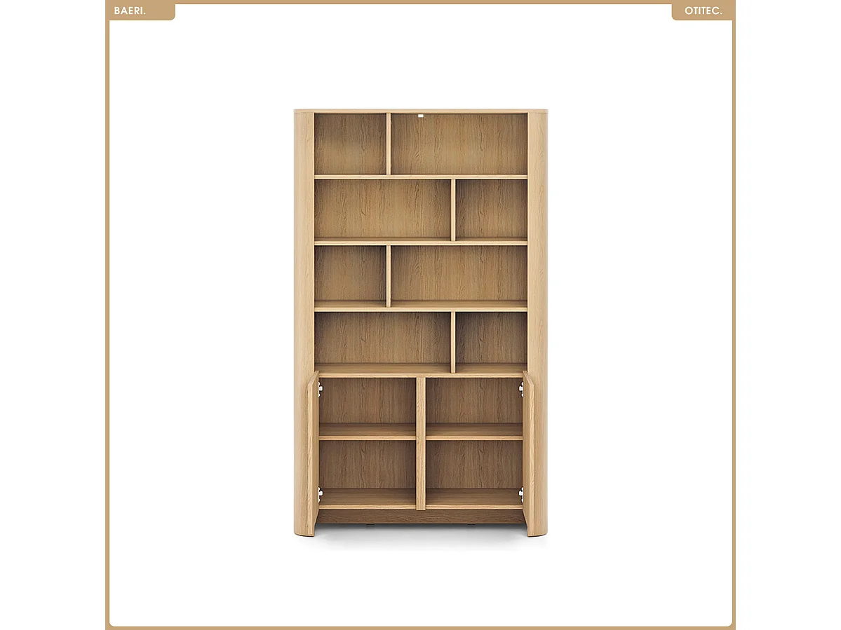 Bibliothèque - L.103 x H.170 x P.39 cm - BAERI